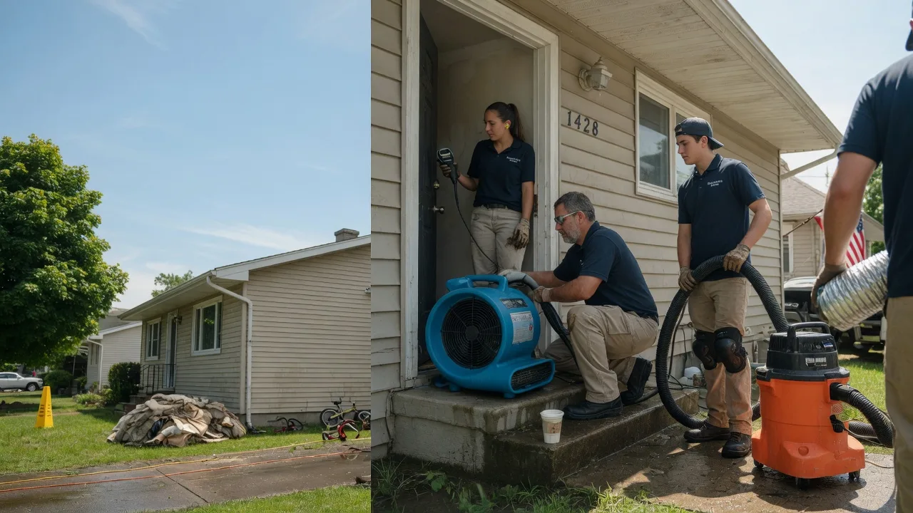 Water Damage Restoration in Covel, WV near me